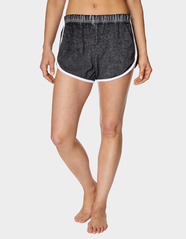 Betseyjohnson Contrast Trim Track Short Black