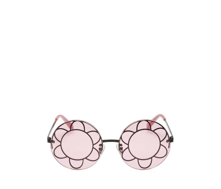 Betseyjohnson Flower Power Sunglasses Black