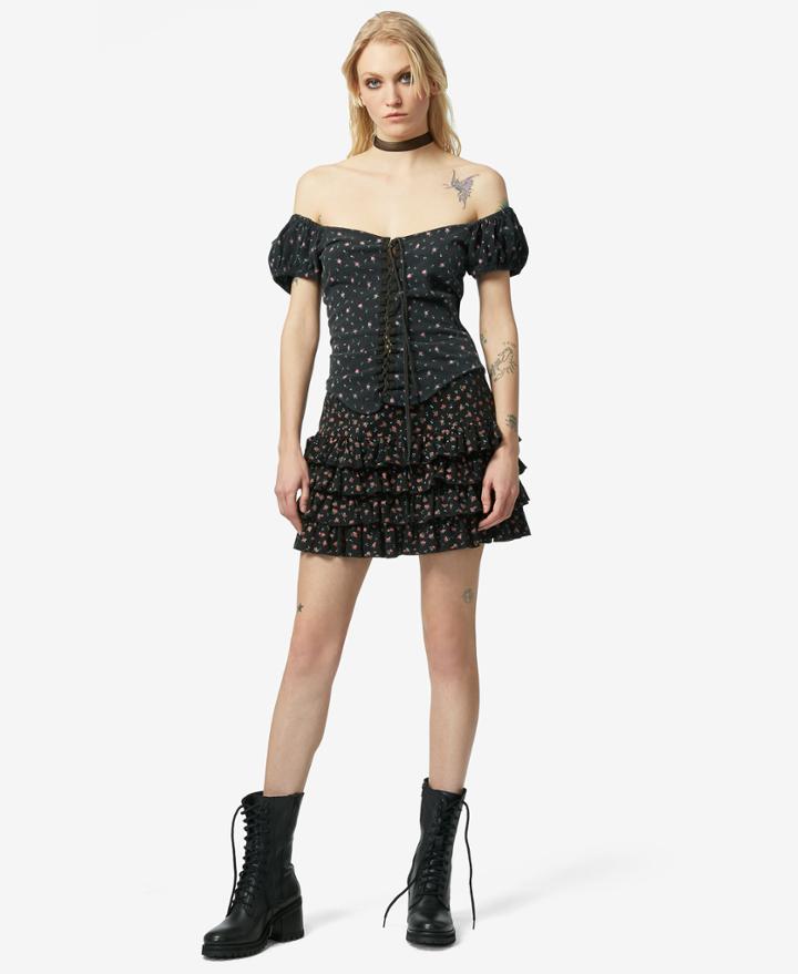 Betseyjohnson Bj Vintage Ditsy Floral Top Multi
