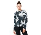 Betseyjohnson Tie Dye Printed Hoodie Black-white
