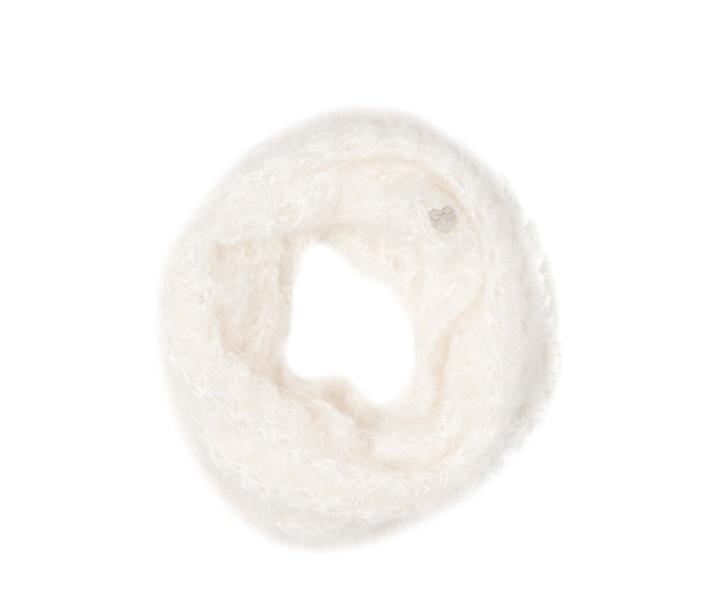 Betseyjohnson Fuzzy Wuzzy Infinity Scarf Ivory