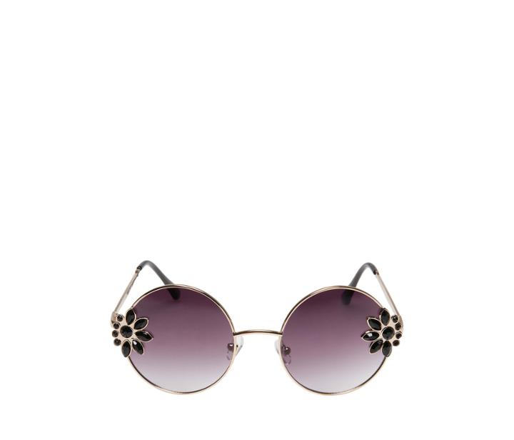 Betseyjohnson Betseys Side Piece Sunglasses Gold