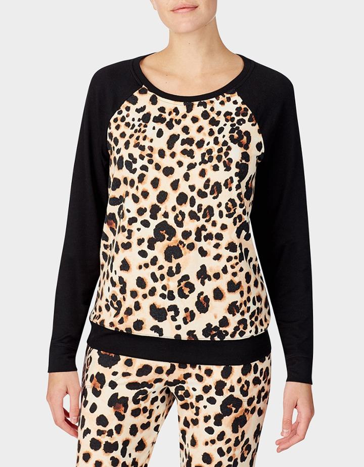 Betseyjohnson Betseys Holiday Party Pullover Leopard