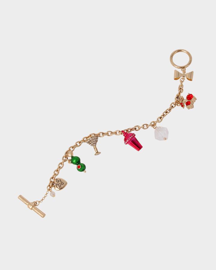 Betseyjohnson Party Animal Charm Bracelet Multi