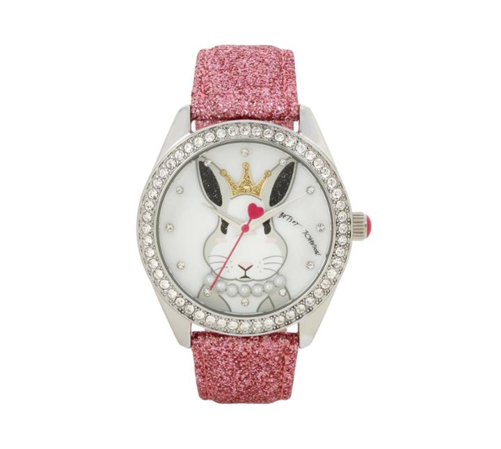 Betseyjohnson Princess Bunny Watch Pink