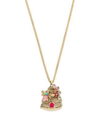 Steve Madden Buzz Off Beehive Pendant Multi