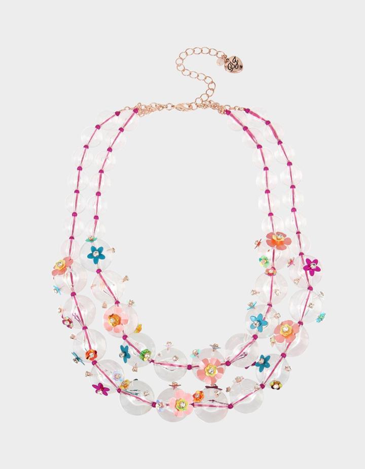 Betseyjohnson Beach Party Statement Necklace Multi