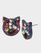 Betseyjohnson And Boo To You Cat Earrings Multi