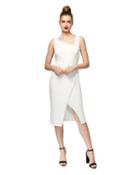 Steve Madden On The Slant Dress White