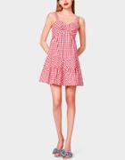 Betseyjohnson Summer Days Gingham Sundress Red