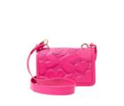Betseyjohnson Bachelor Of Fine Hearts Crossbody Fuchsia