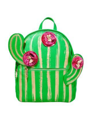 Steve Madden Kitsch Lookin Sharp Cactus Backpack Green