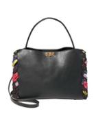 Steve Madden Wrapped Around Your Finger Satchel Black