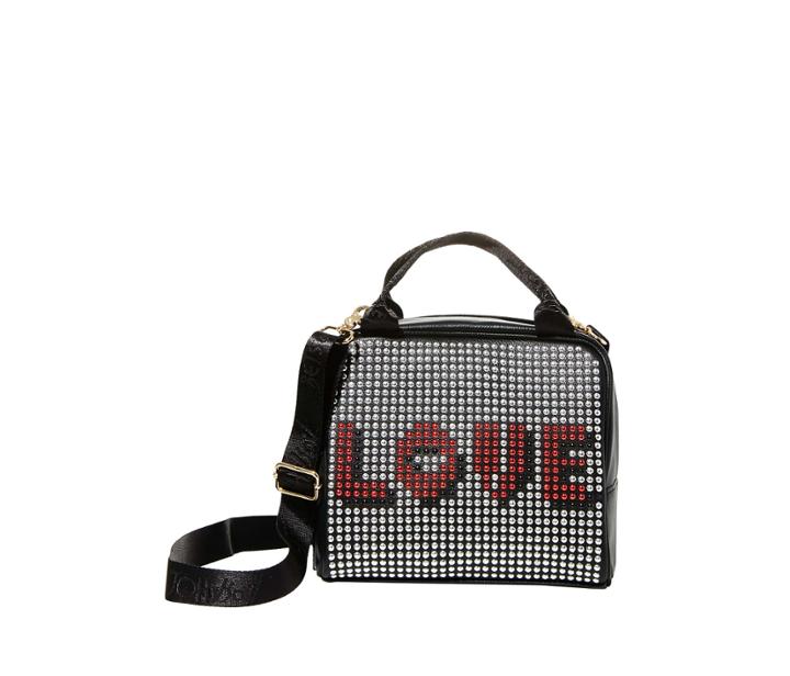 Betseyjohnson Studly Lunch Tote Silver