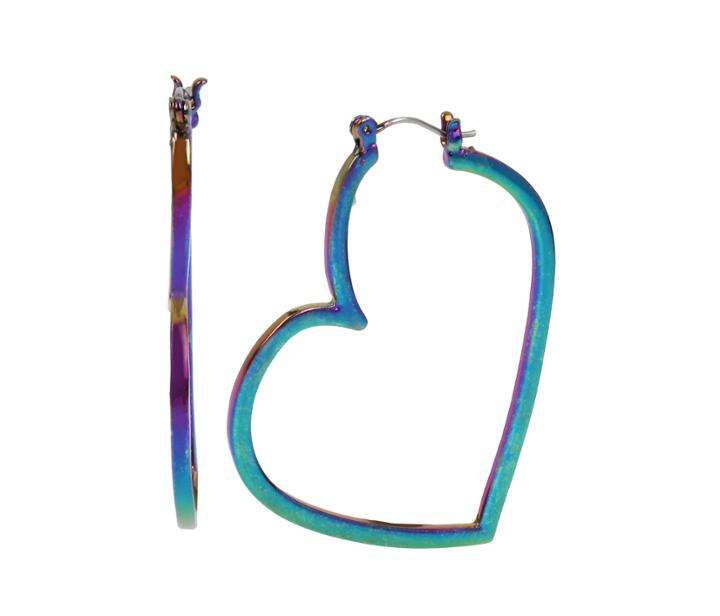 Betseyjohnson Boom Hoop Heart Hoops Multi