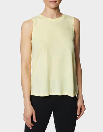 Betseyjohnson All Tied Up Muscle Tank Lemon