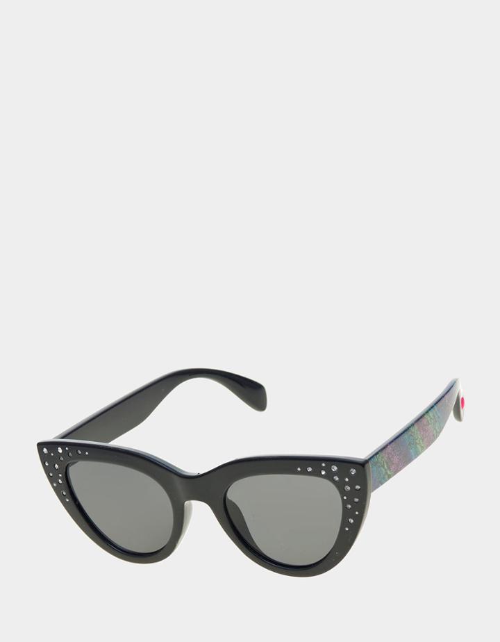 Betseyjohnson Bitty Bling Sunglasses Black