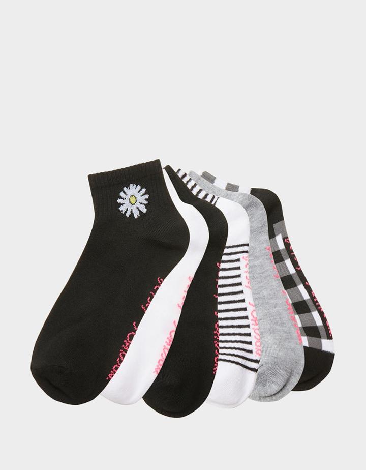 Betseyjohnson Daisy Days Anklet Six Pack Multi