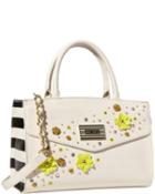 Steve Madden Pushing Daisies Satchel Cream