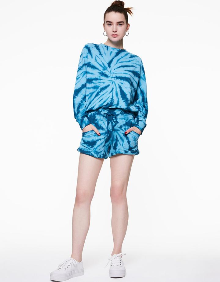 Betseyjohnson Groovy Tie Dye Sweatshirt Blue