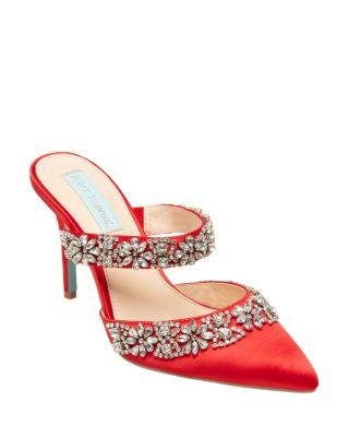 Steve Madden Sb-elina Red Satin