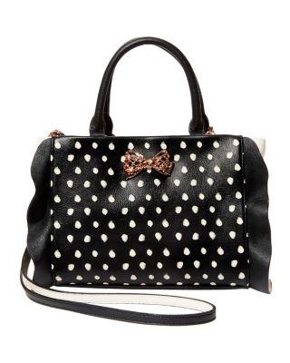 Steve Madden Flouncin Around Top Handle Bag Fuchsia