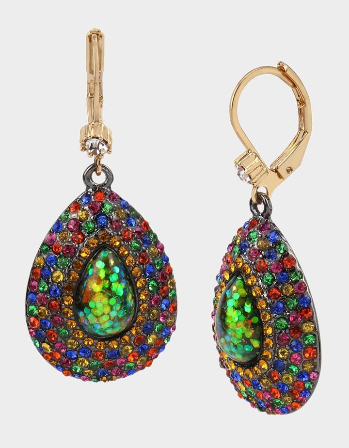 Betseyjohnson Betseys Daydream Teardrop Earrings Multi