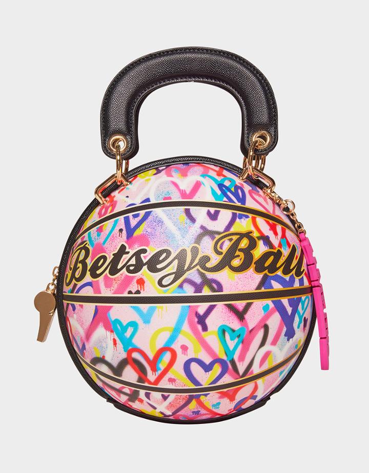 Betseyjohnson Kitsch Betsey Ball Crossbody Multi