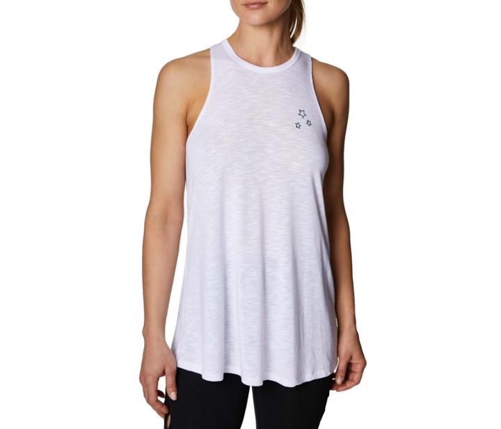 Betseyjohnson Never Stop Dreaming Tank White