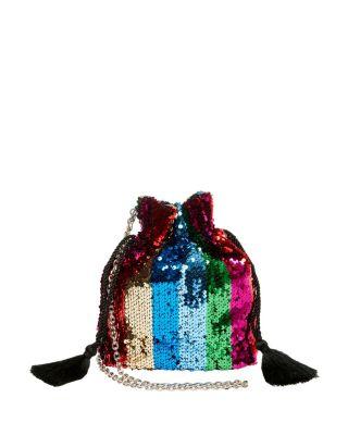 Steve Madden Betsified Drawstring Pouch Rainbow Mu