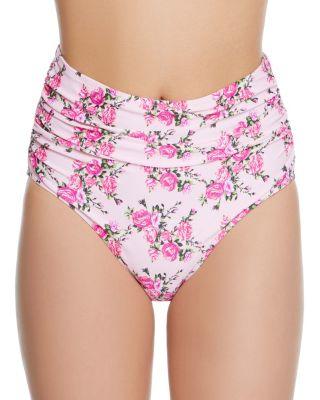 Steve Madden Lovers To Lovers High Waist Bottom Pink Multi