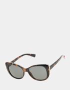 Betseyjohnson Sleek And Simple Sunglasses Tortoise