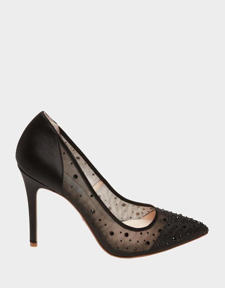 Betseyjohnson Sb-rubie Black Satin