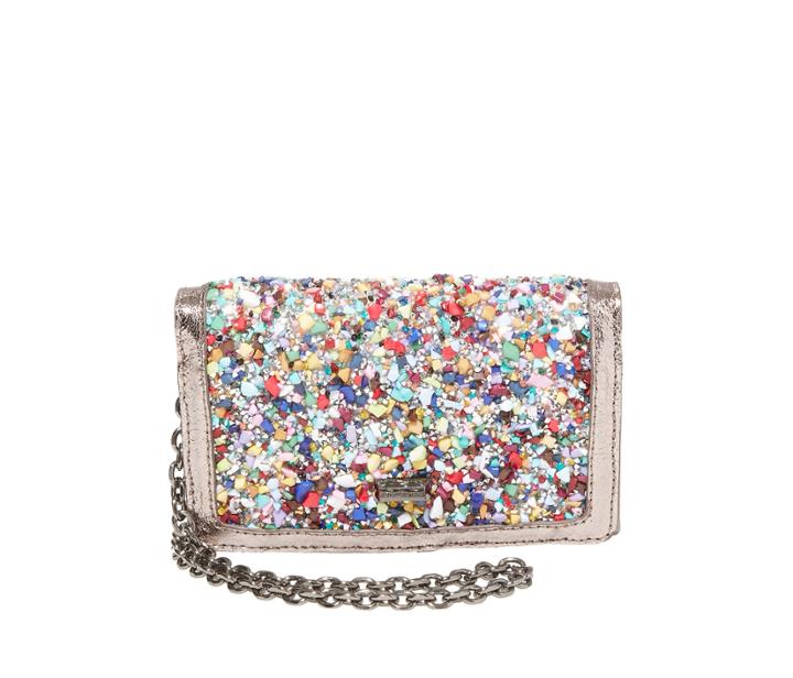 Betseyjohnson Rock On Wallet On A String Multi