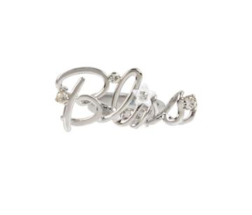 Betseyjohnson Blue Kitsch Bliss Ring Crystal