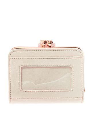 Steve Madden Pleats And Thank You Mini Wallet Blush