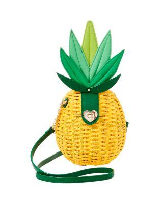 Steve Madden Kitsch Pineapple Crossbody Yellow