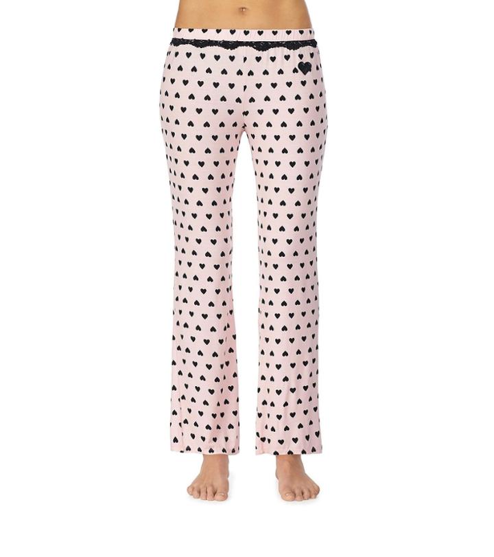 Betseyjohnson Betseys Best Rayon Knit Pant Pink