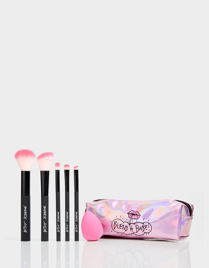 Betseyjohnson Blend It Babe Brush Set Multi