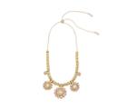 Betseyjohnson Betsey Blue Tickled Pink Flower Necklace Pink