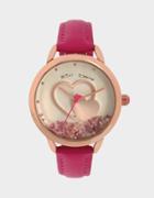 Betseyjohnson Confetti Love Watch Pink