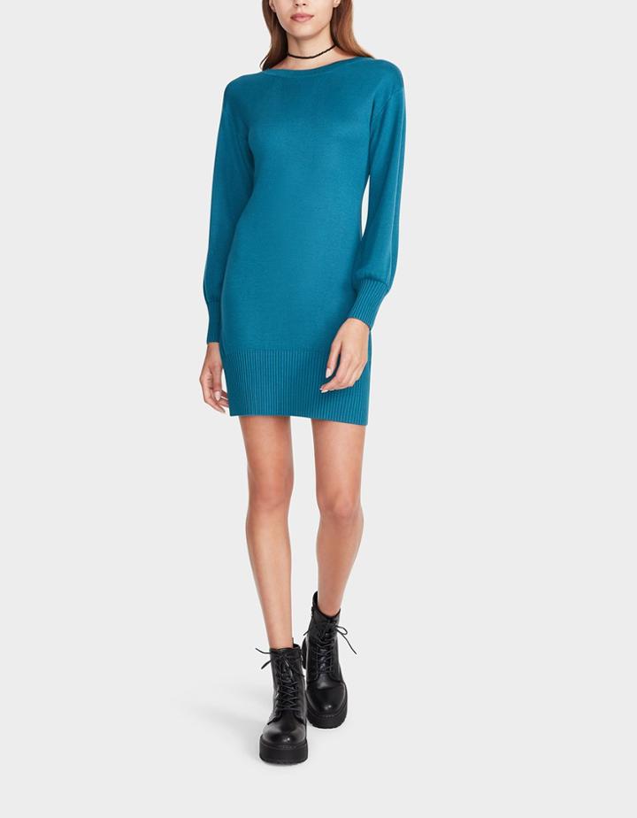 Betseyjohnson Back It Up Sweater Dress Blue