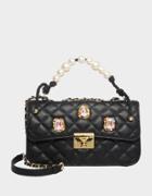 Betseyjohnson Stones Throw Shoulder Bag Black