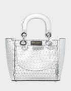 Betseyjohnson Take Me To The Prom Top Handle Bag Silver