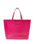 Steve Madden Laser Tag Bag In Bag Tote Fuchsia