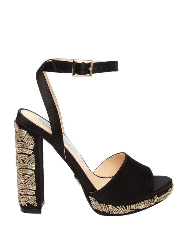 Betseyjohnson Sb-carin Black Satin