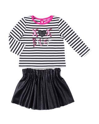 Steve Madden Xox Betsey 4-6x 2 Piece Skirt Set Multi