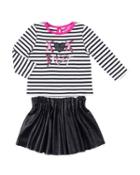 Steve Madden Xox Betsey 4-6x 2 Piece Skirt Set Multi