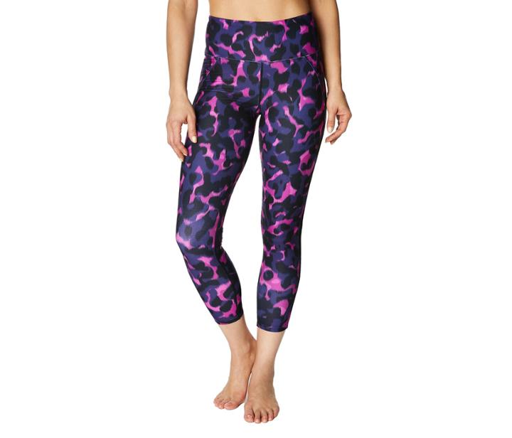 Betseyjohnson Printed Mesh Trim Legging Orchid