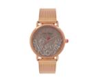 Betseyjohnson Falling For Mesh Rose Gold Watch Rose Gold